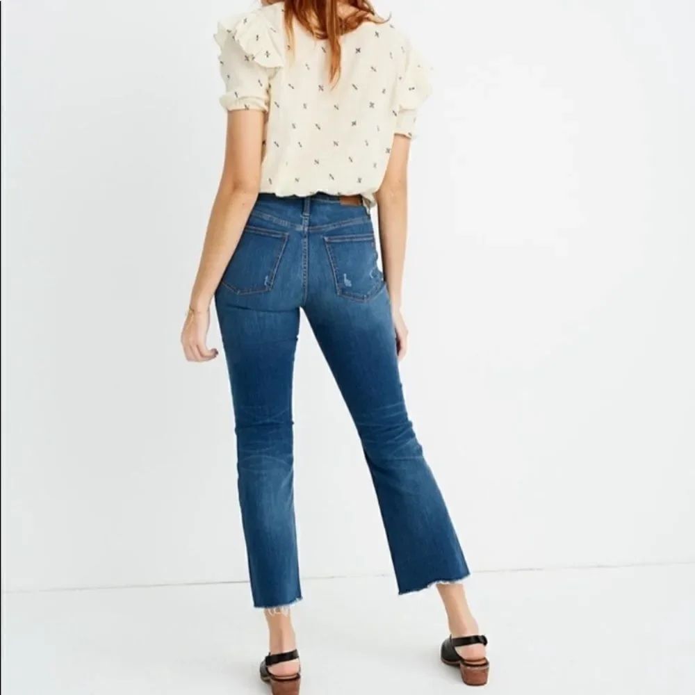Madewell Cali Demi-Boot with Magic Pockets/Frayed Hem!